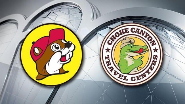 Buc-ee's Logo - Beaver Topples Alligator in Texas Chain Store Logo Lawsuit - NBC 5 ...