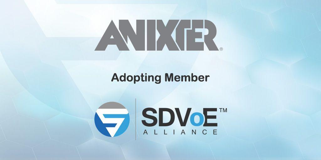 Anixter Logo - Anixter joins SDVoE Alliance