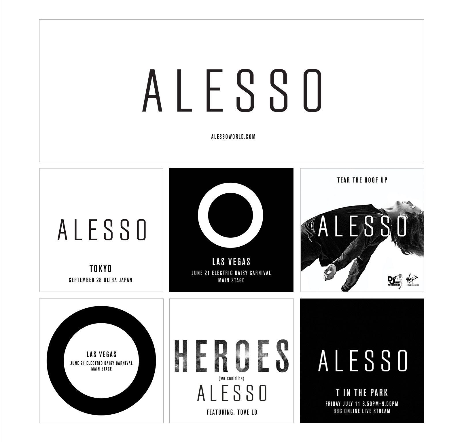 Alesso Logo - ALESSO Identity on Behance