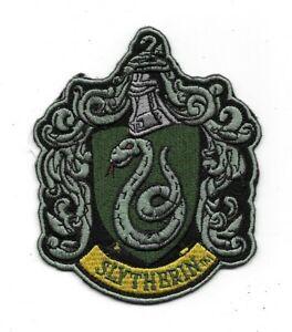 Slytherin Logo - Details about Harry Potter House of Slytherin Crest Logo Large Version  Embroidered Patch NEW