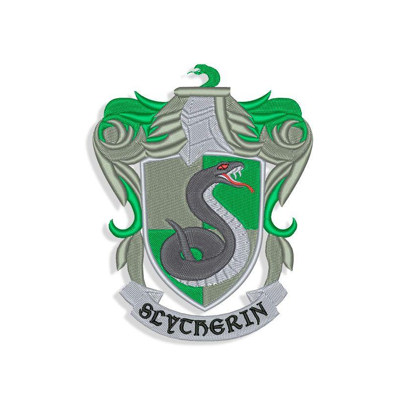 Slytherin Logo - Slytherin logo Embroidery design