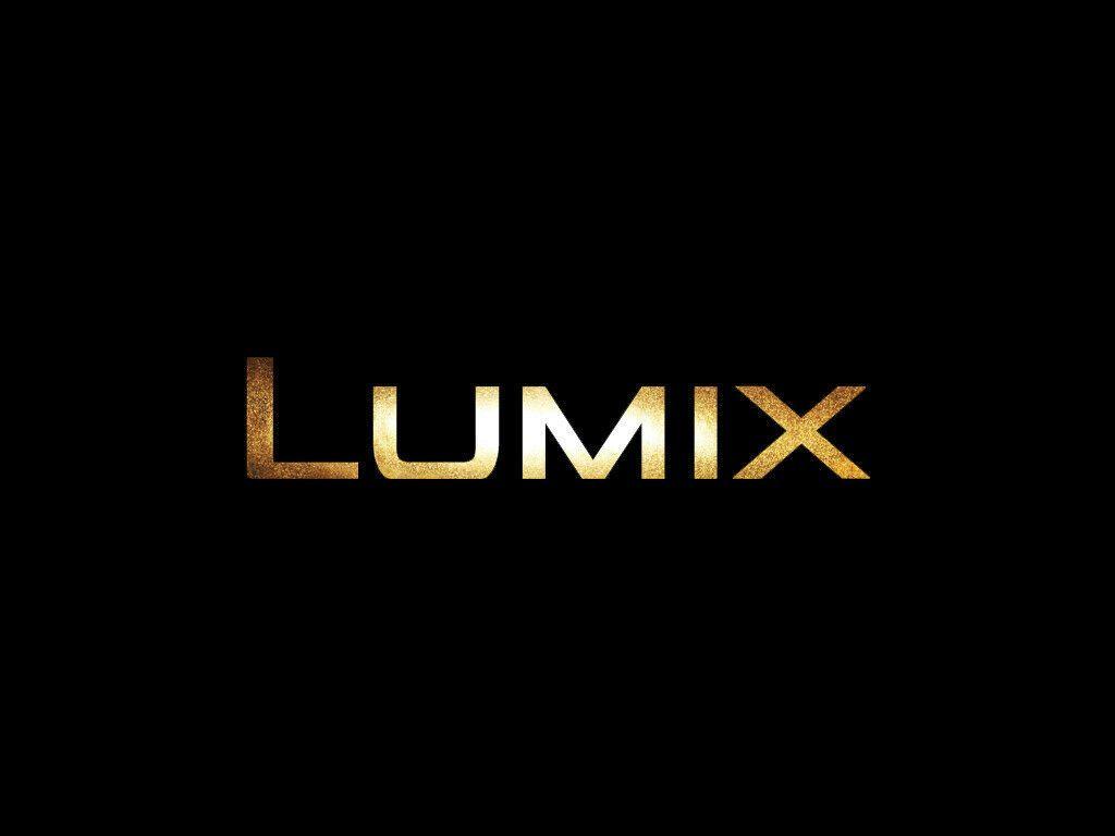 Lumix Logo - Details about 2x Panasonic Lumix Decal Stickers 3 x 0.5 Metallic gold chrome logo die cut