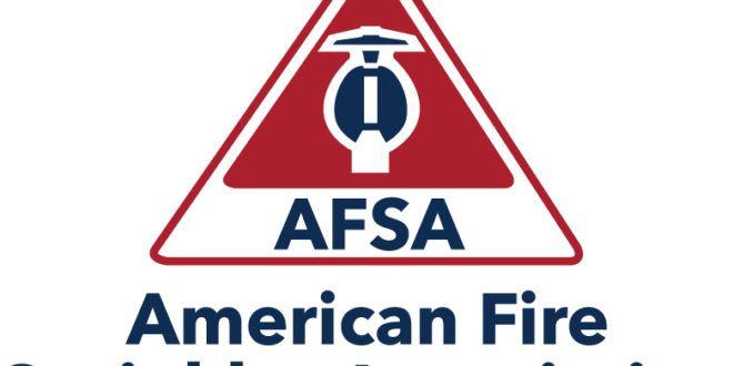 AFSA Logo - Tax Cut Bill Contains AFSA Priority - Sprinkler Age