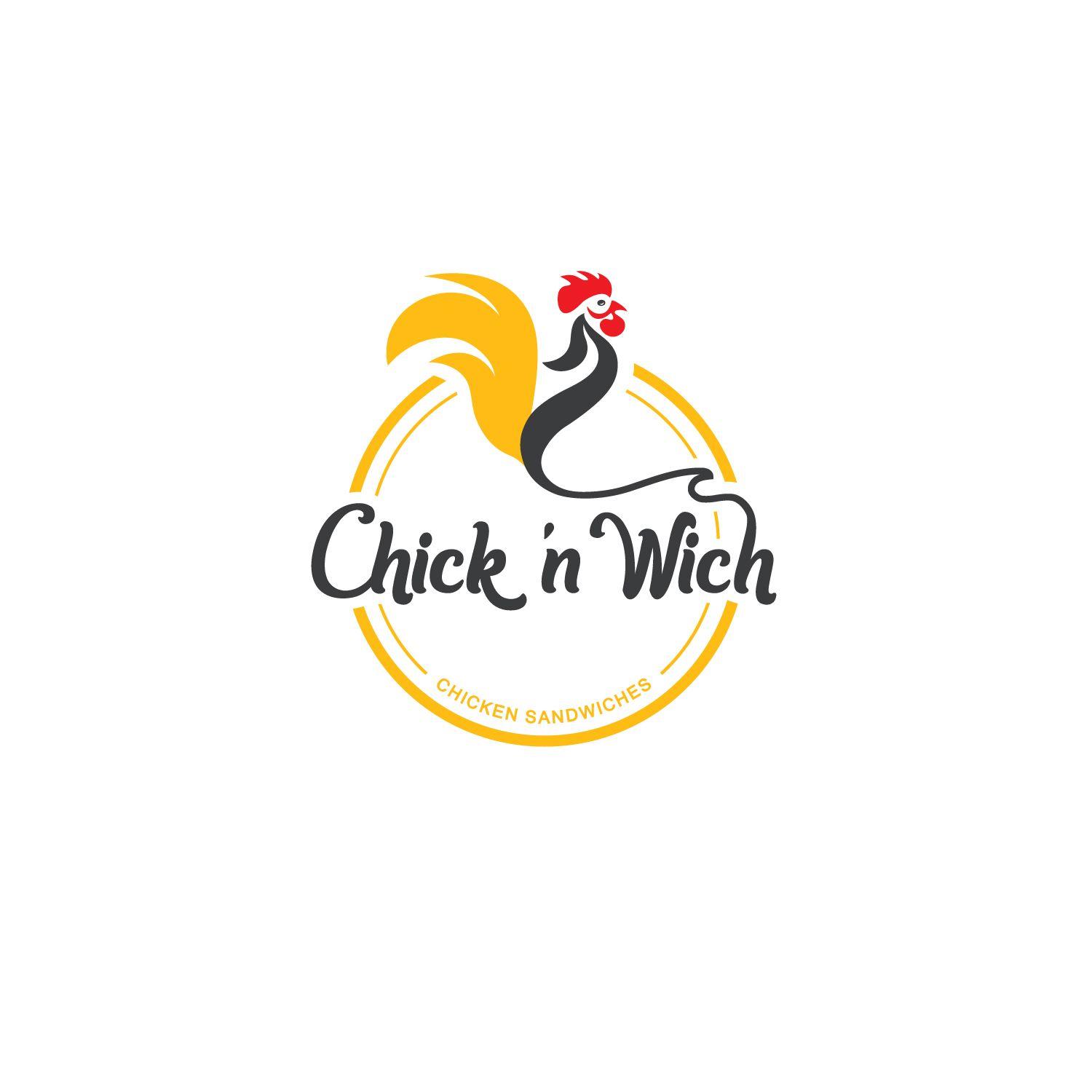 Chick Logo - Modern, Elegant Logo Design For Chick N' Wich Or Chick N Wich
