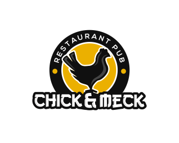 Chick Logo - Chick & Meck Restaurant Pub logo design contest - logos by PM Logos