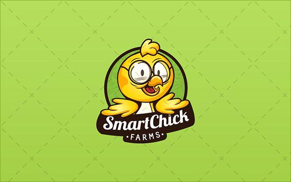 Chick Logo - Smart Chick Logo Design on Pantone Canvas Gallery