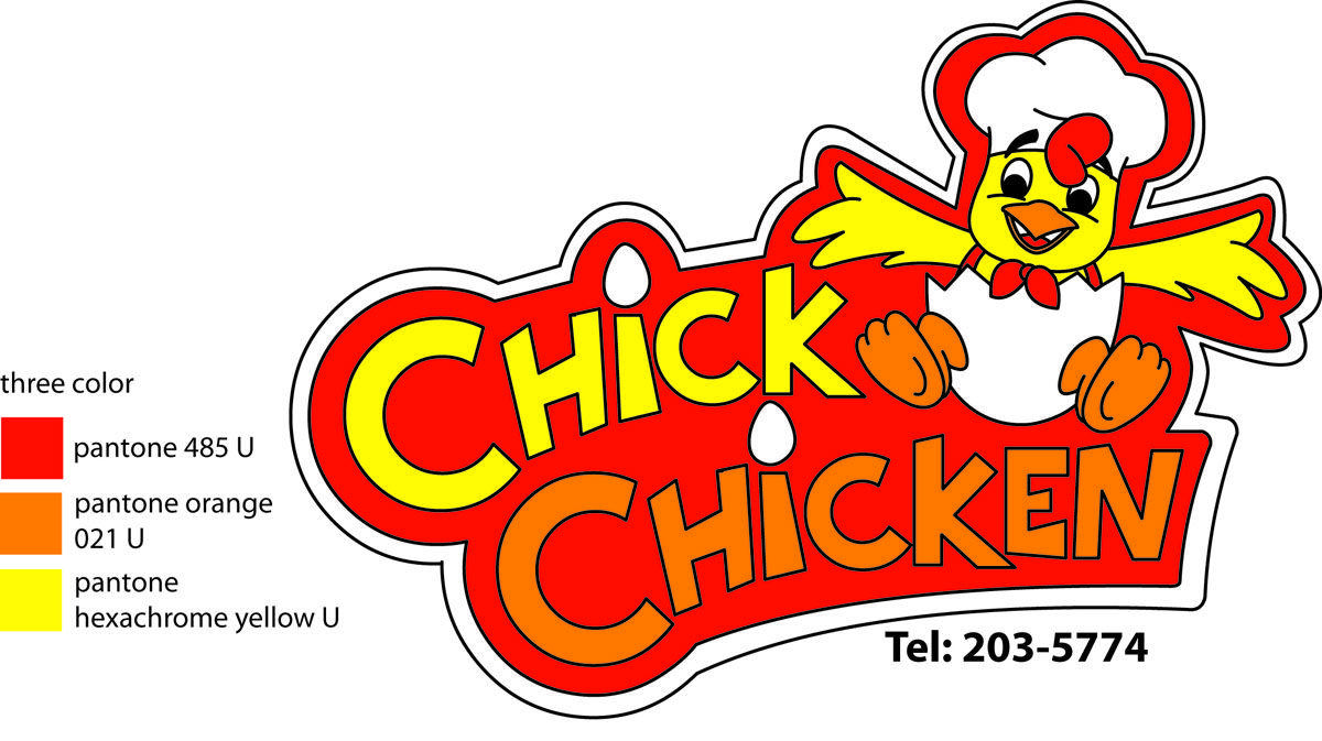 Chick Logo - Internet Logo Design for Chick Chicken Tel: 203-5774 by Jeremy ...