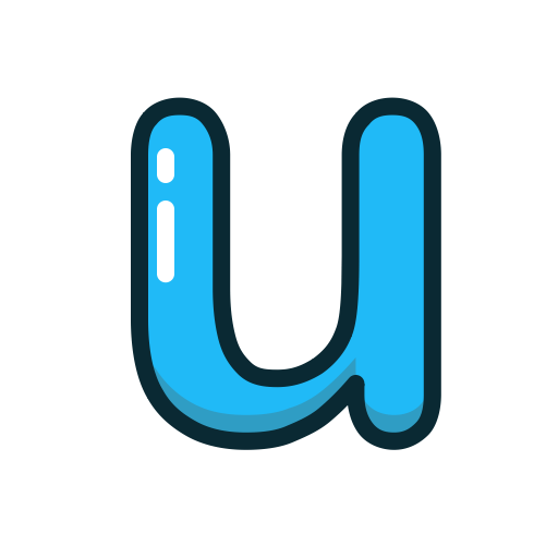 Blue Letter U Logo - Blue, letter, lowercase, u icon