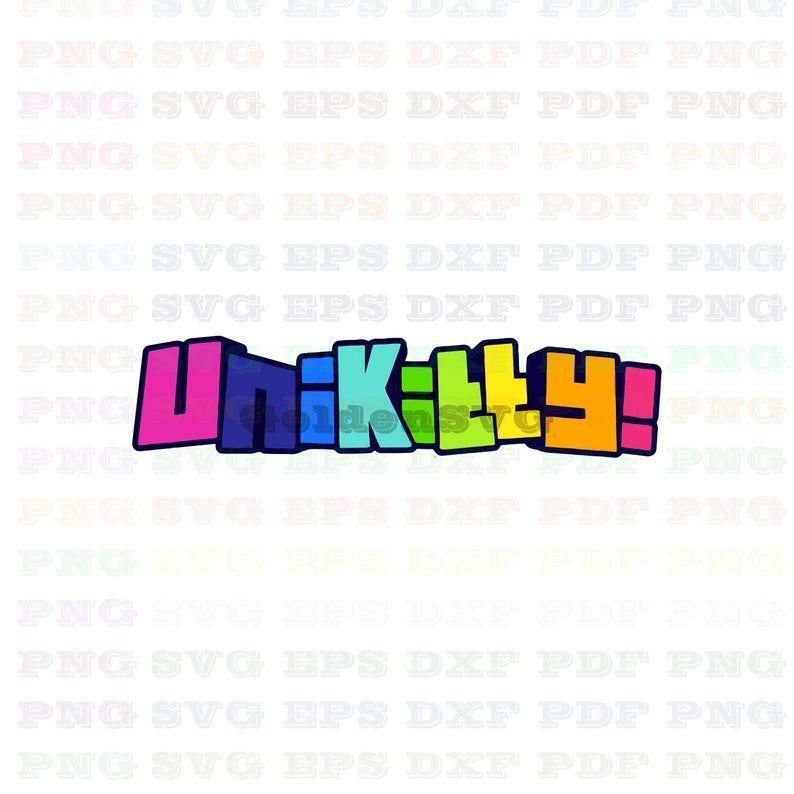 Unikitty Logo - Unikitty Logo Svg Dxf Eps Pdf Png, Cricut, Cutting file, Vector, Clipart