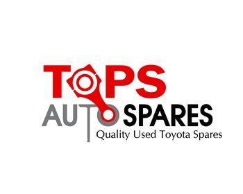 Spares Logo - Tops Auto Spares Logo Design