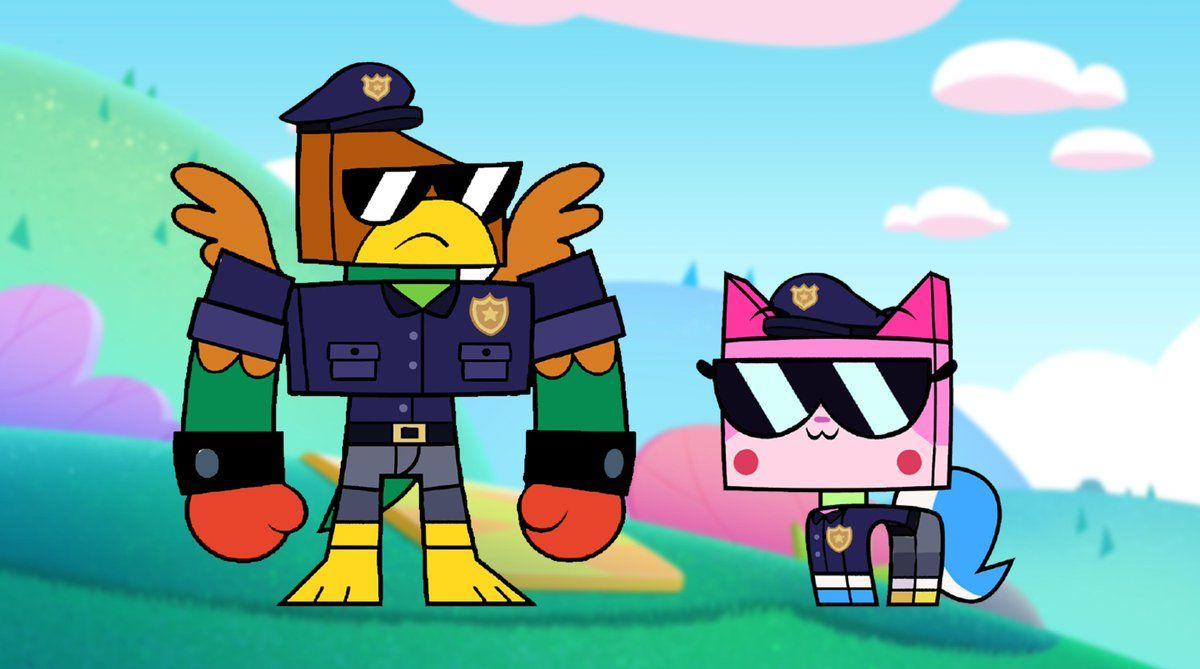 Unikitty Logo - crewnikitty & Hawk! Cool Cop Duo! Would you be a