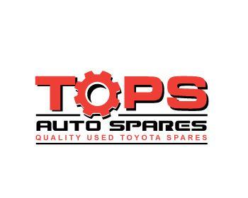 Spares Logo - Tops Auto Spares Logo Design