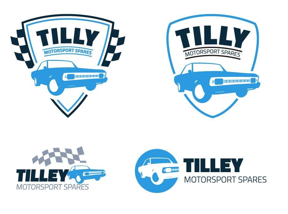 Spares Logo - Tilly Motorsport Spares Logo Design. Northern Beaches Websites