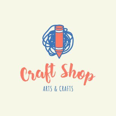 Crafts Logo - Crafts Shop Logo Creator 1402a
