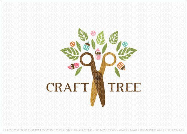 Crafts Logo - Craft Tree | Readymade Logos for Sale