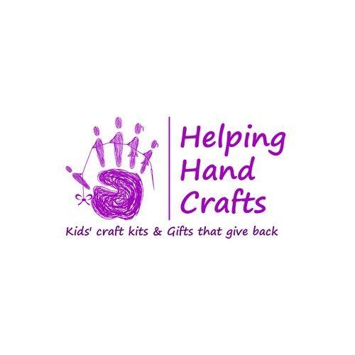 Crafts Logo - Convey two meanings within one logo for Helping Hand Crafts - can it ...