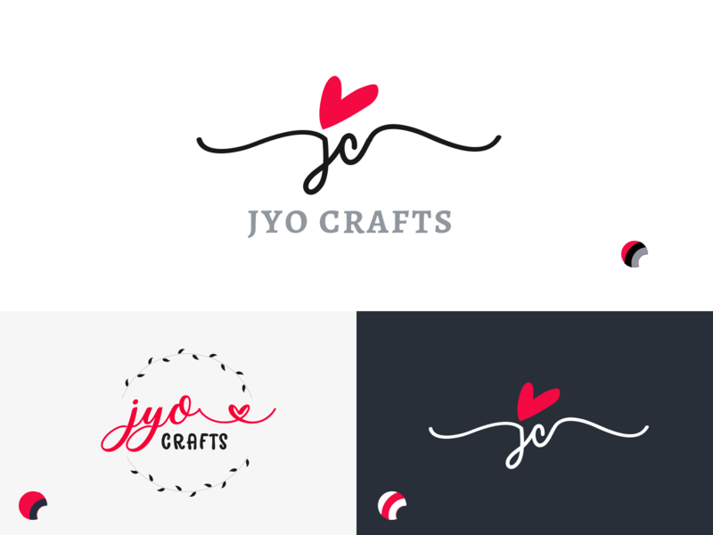 Crafts Logo - Jyo Crafts. Logo concept for craft store by Santosh Kumar on Dribbble