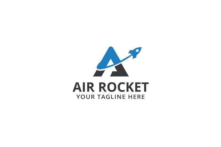 Rocket Logo - Air Rocket Logo Template