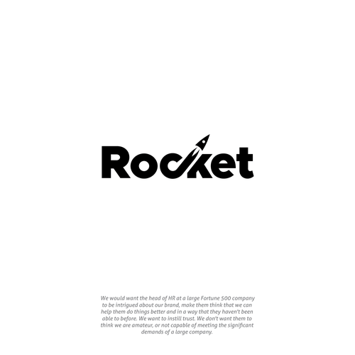 Rocket Logo - Logo design for a fun startup named Rocket | Logo design contest