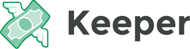 Keeper Logo - Automatic tax savings, for freelancers