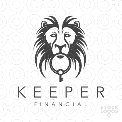 Keeper Logo - Keeper Lion Head. Animal Logos by LogoMood.com Melanie D