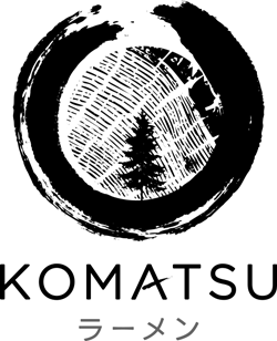 Japanese Black and White Logo - Menu – Komatsu Ramen
