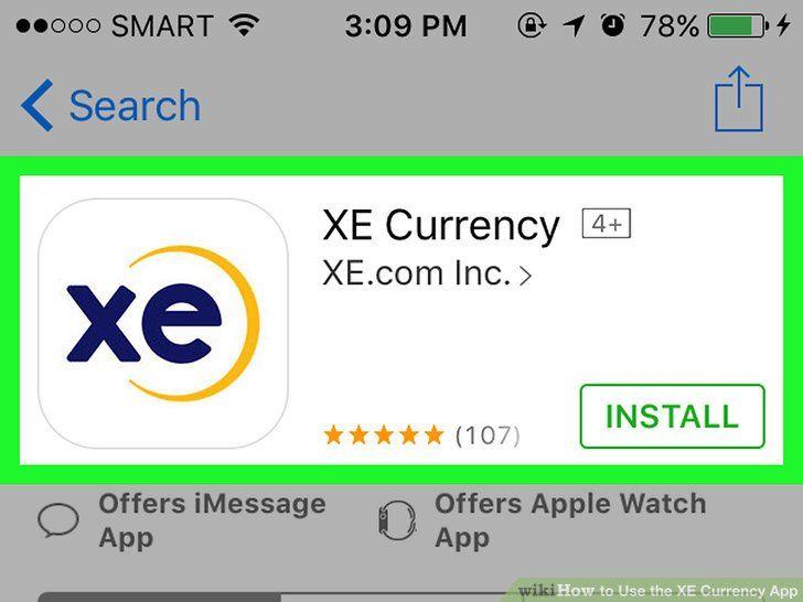 Xe.com Logo - How to Use the XE Currency App: 13 Steps (with Picture)