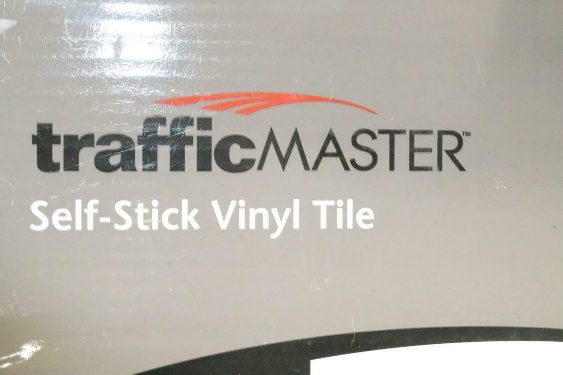 TrafficMaster Logo - TrafficMASTER Seashore Wood 12 in. x 24 in. Peel and Stick Vinyl Tile  Flooring
