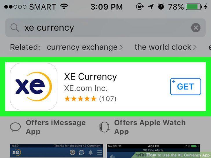 Xe.com Logo - How to Use the XE Currency App: 13 Steps (with Pictures) - wikiHow