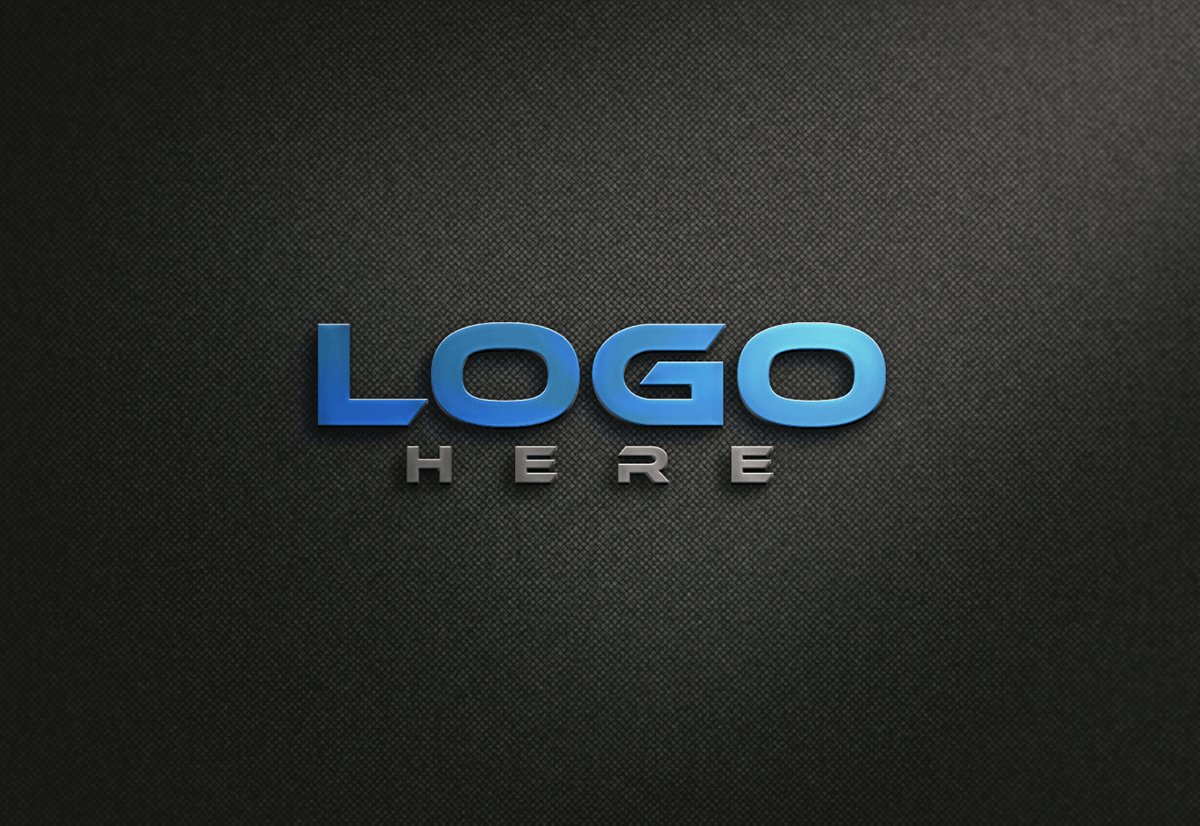 Metallic Logo - Metallic Logo Mockup Free Download on Behance