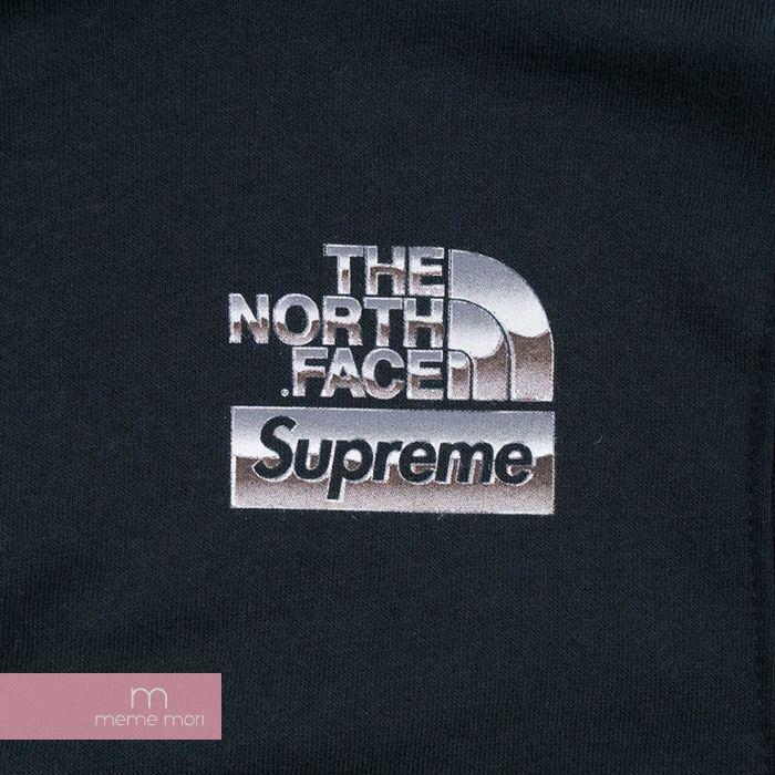 Metallic Logo - Supreme X THE NORTH FACE 2018SS Metallic Logo Hooded Sweatshirt シュプリーム X  North Face metallic logo hooded sweat shirt parka black size L ...