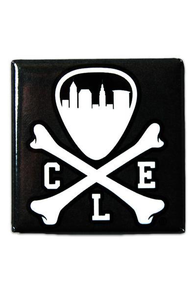 CLE Logo - CLE Logo - Black - Fridge Magnet