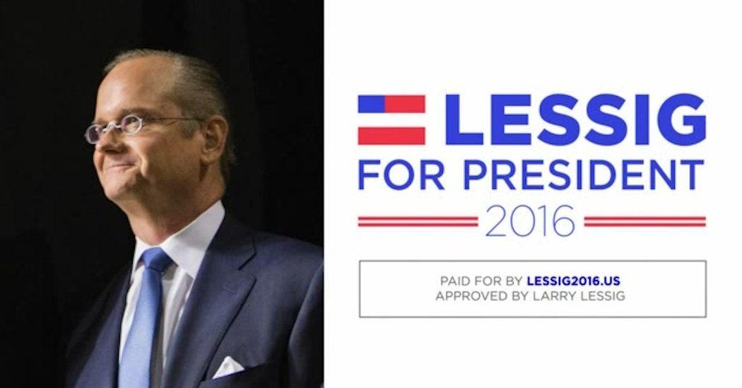 Lessig Logo - In First TV Ad, Lawrence Lessig Asks Who 'Owns' Marco Rubio - First ...