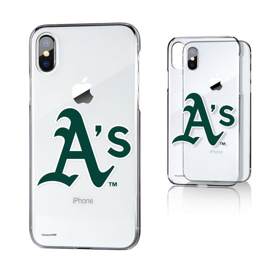 ClearCase Logo - Oakland Athletics iPhone X/Xs Logo Clear Case