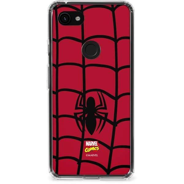 ClearCase Logo - Spider-Man Chest Logo Google Pixel 3a Clear Case