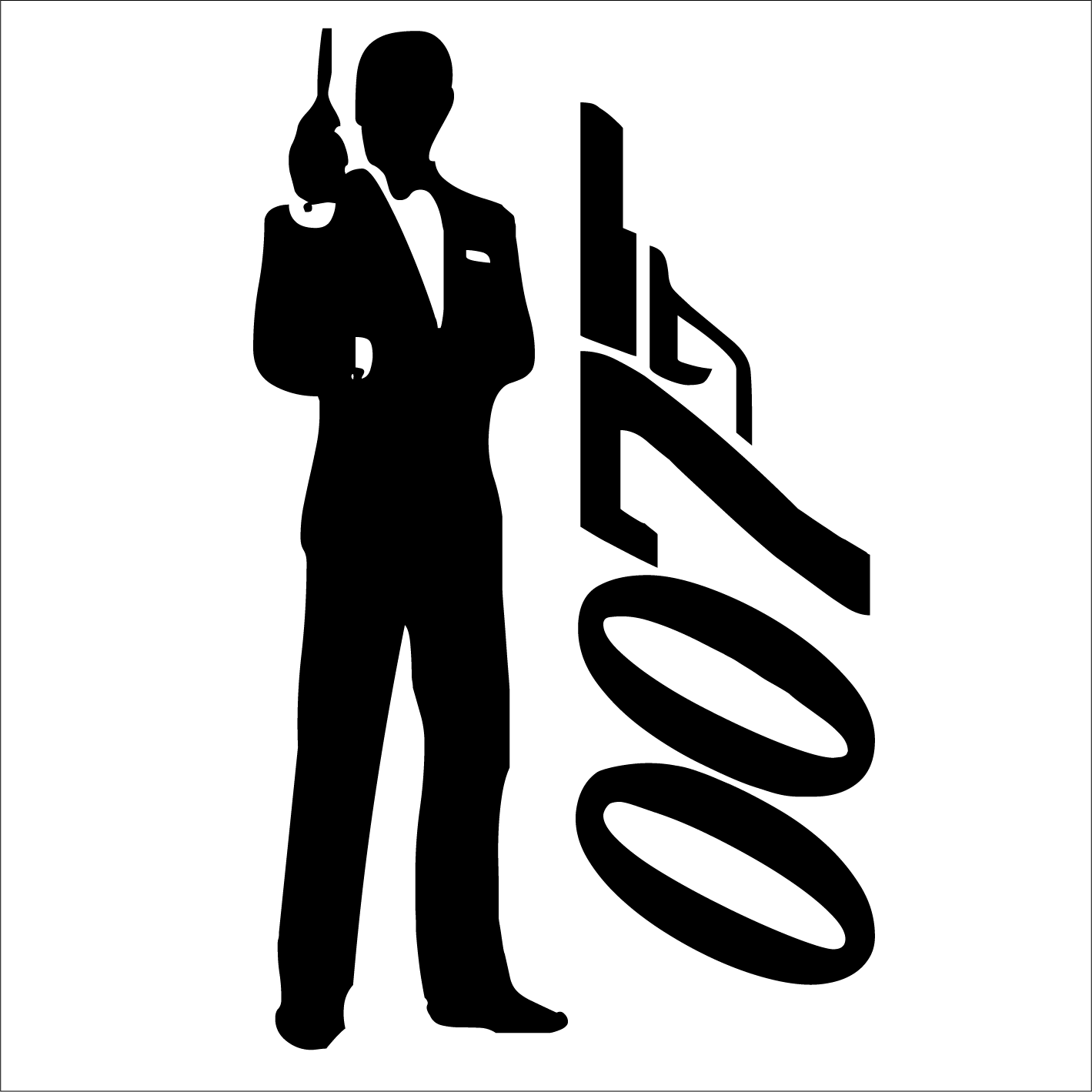 OO7 Logo - Image for James Bond 007 Logo Wallpaper Desktop #eucit | BOND ...