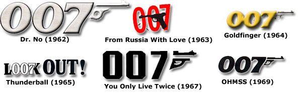 OO7 Logo - 007 Logo – BondMovies.com