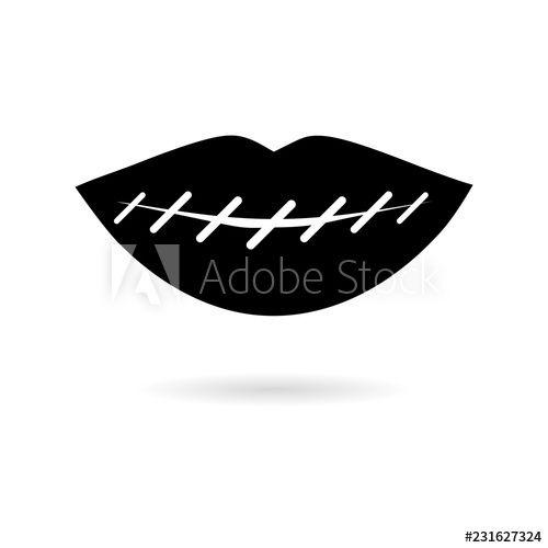 Silence Logo - Black Silence logo, Be quiet icon - Buy this stock illustration and ...