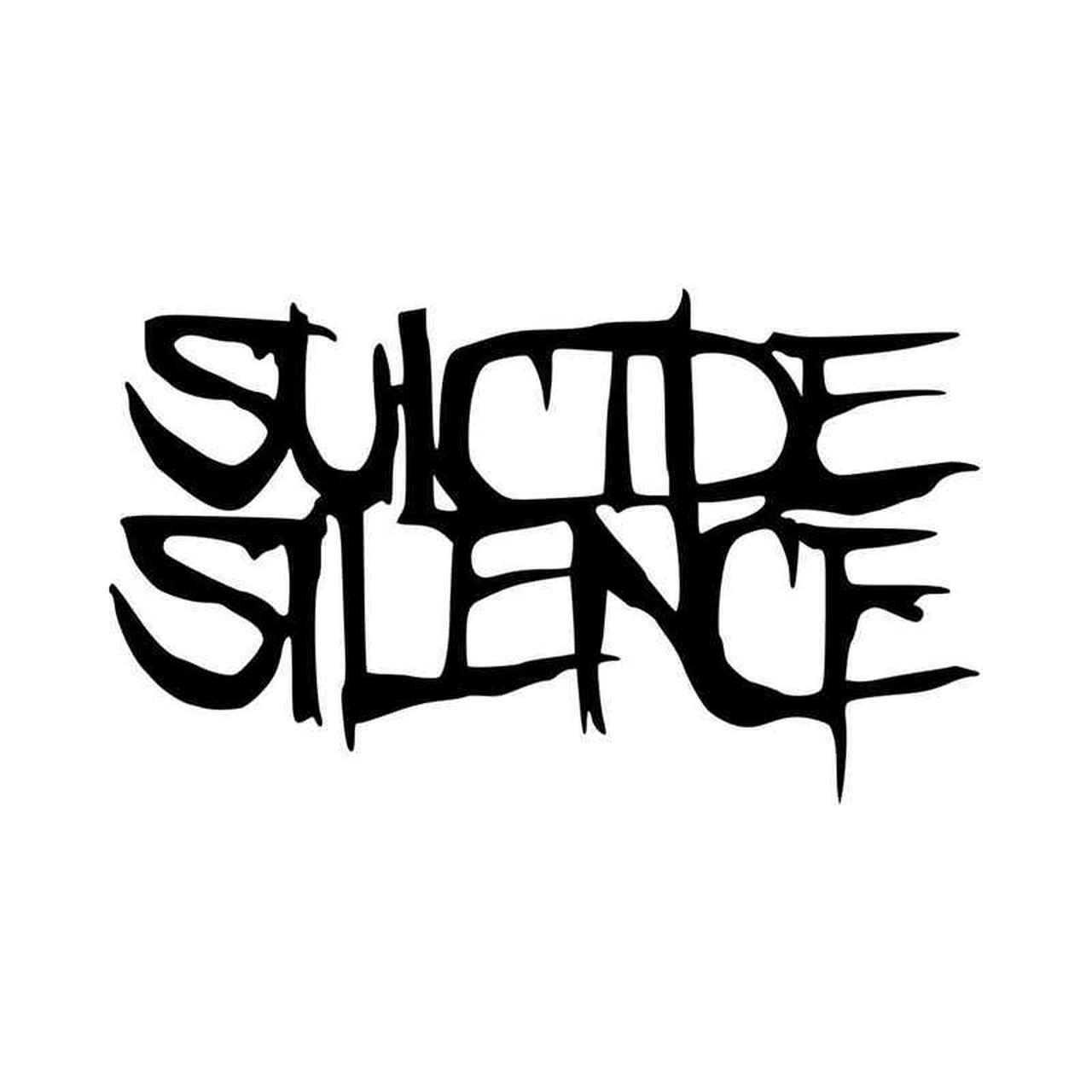 Silence Logo - Suicide Silence Logo Vinyl Decal Sticker