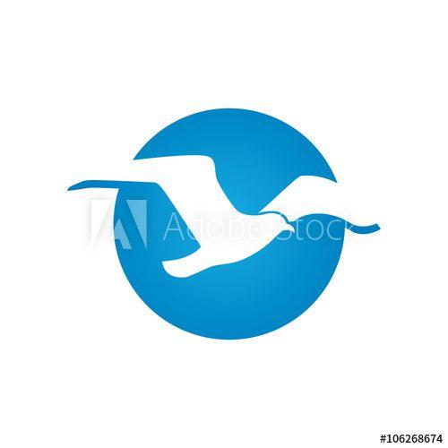 Seagull Logo - Seagull Logo this stock vector and explore similar vectors at