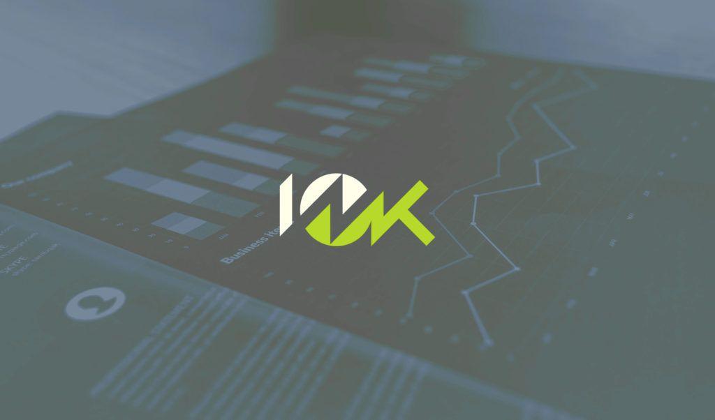 10K Logo - 10K Analytics Brand Identity. Logos By Nick