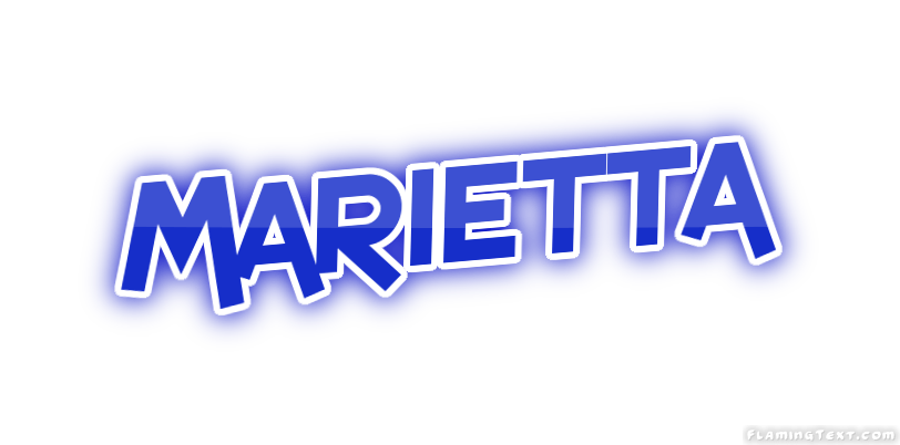 Marietta Logo - United States of America Logo. Free Logo Design Tool from Flaming Text