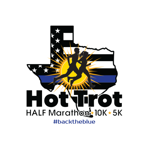 10K Logo - Hot Trot Half Marathon, 10K, 5K Assist the Officer