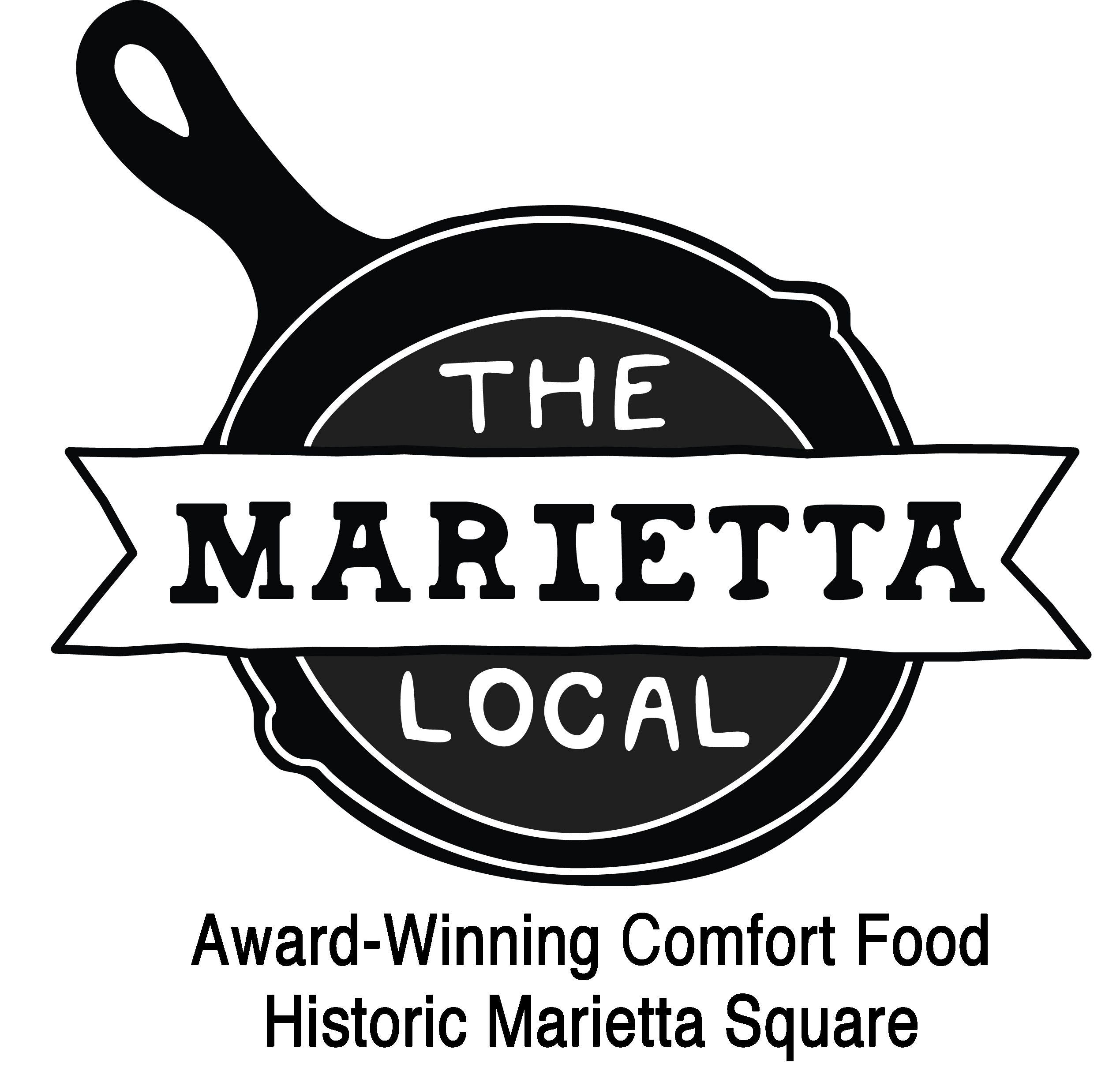 Marietta Logo - marietta local logo vector Black Dress. Little Red Wagon