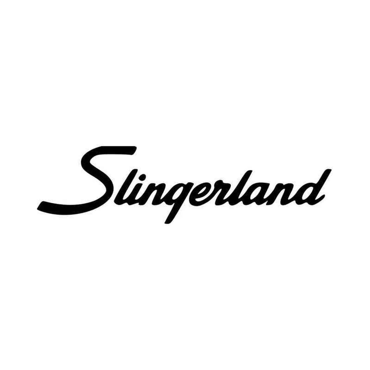 Slingerland Logo - Slingerland Drum Logo Graphic Vinyl Decal Sticker