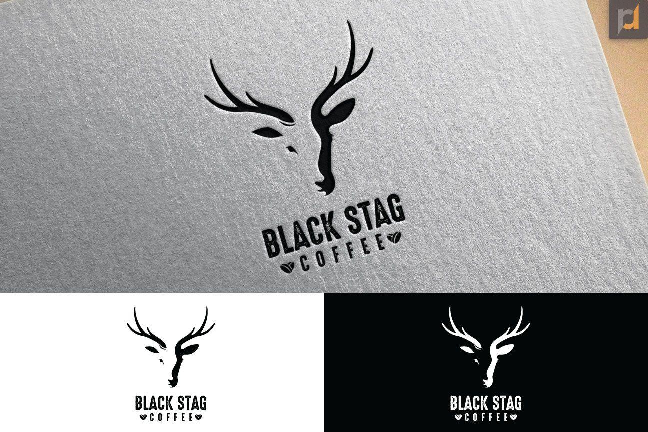 Stag Logo - Serious, Professional, Distribution Logo Design for Black Stag