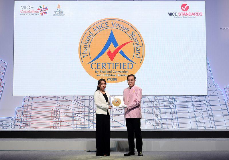 TCEB Logo - JW Marriott Phuket bestowed Thailand MICE Venue Standard Award