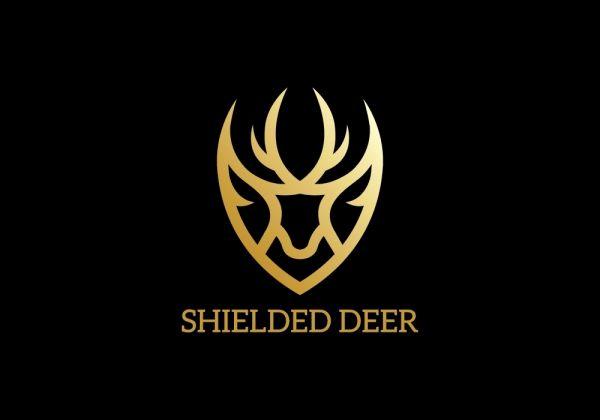 Stag Logo - Shield Deer Stag