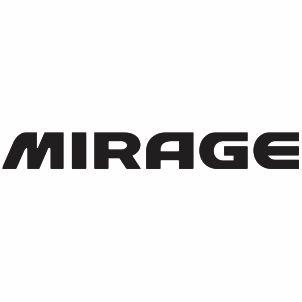Mirage Logo - Mitsubishi Mirage Logo Svg