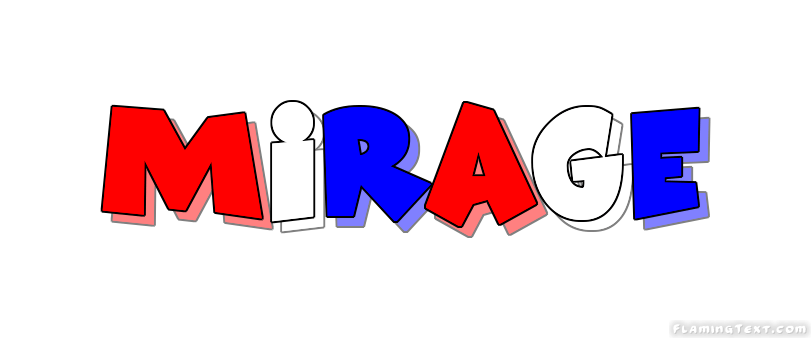 Mirage Logo - United States of America Logo | Free Logo Design Tool from Flaming Text